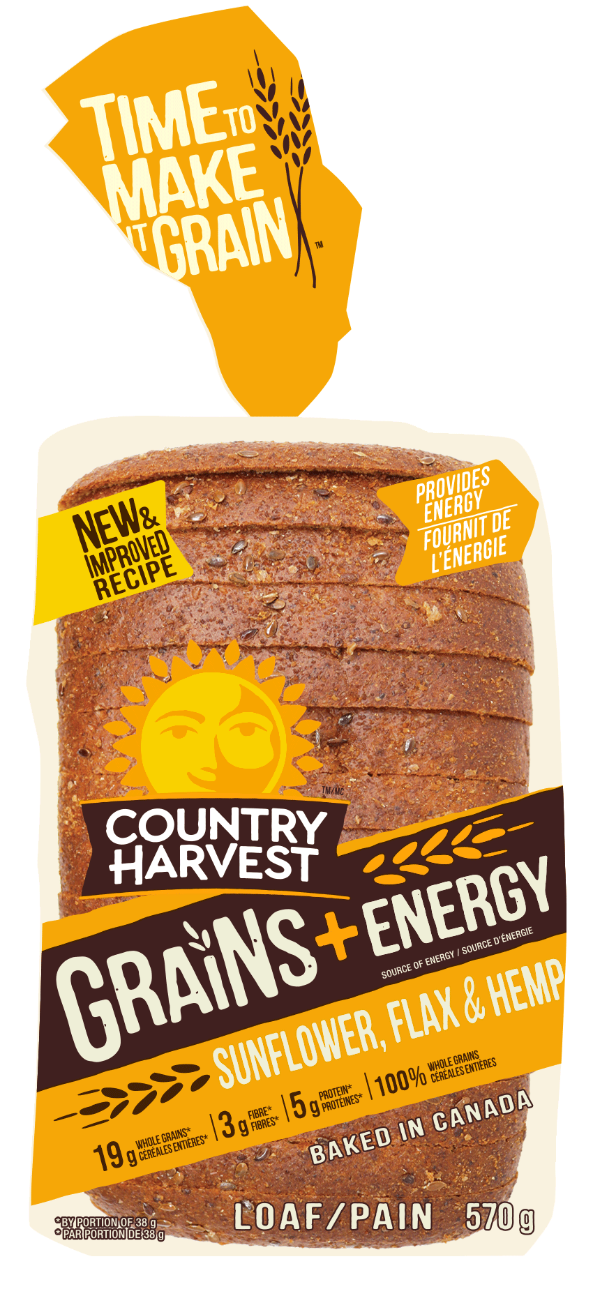 Sunflower, Flax and Hemp Country Harvest