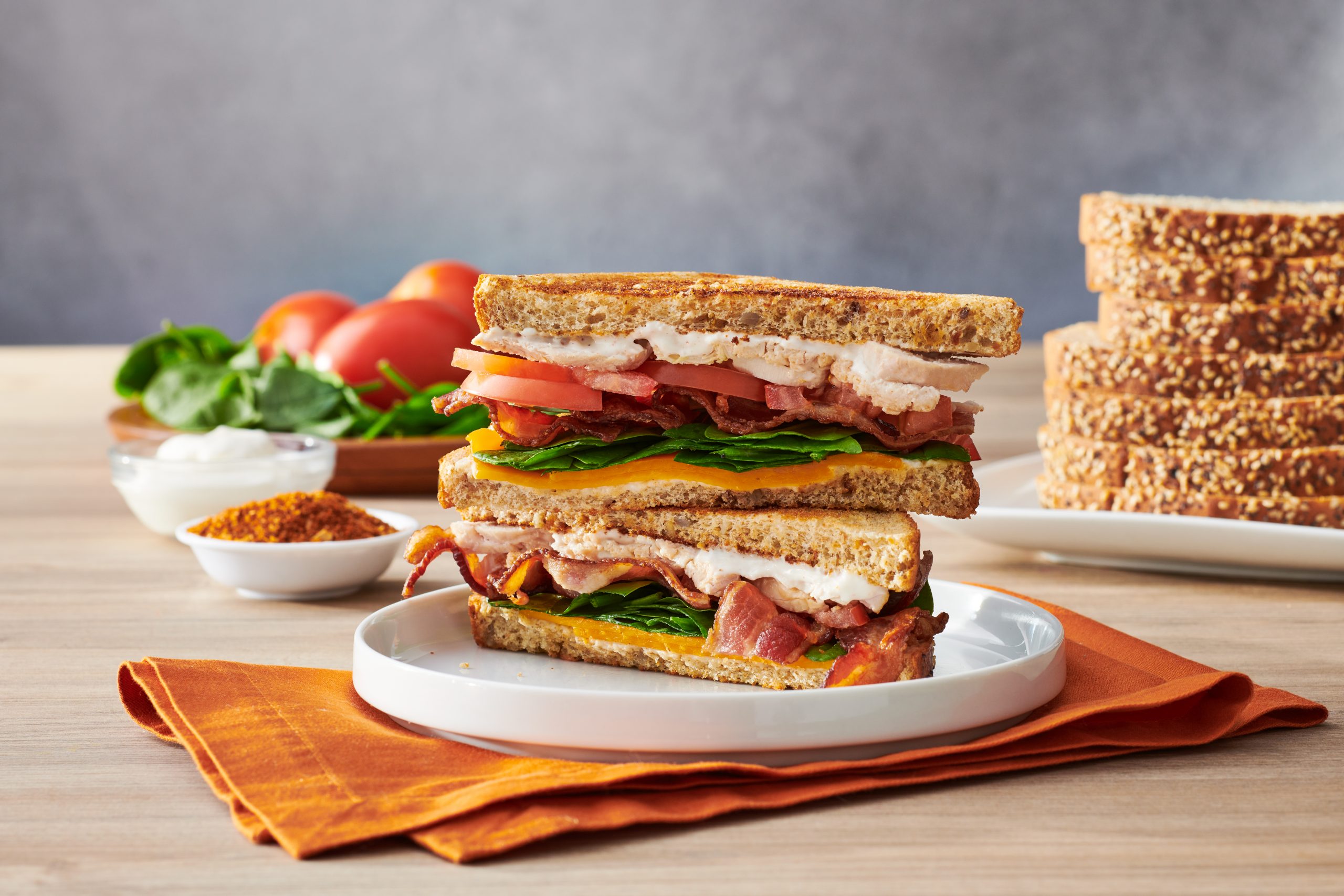 Bacon- Cheddar Chipotle Chicken Sandwich