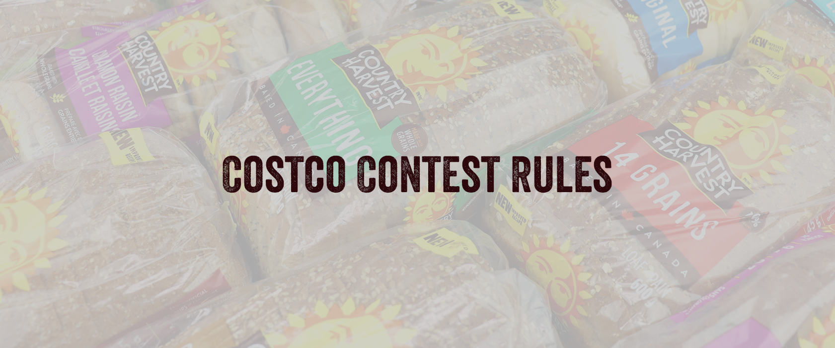 Costco Contest Rules