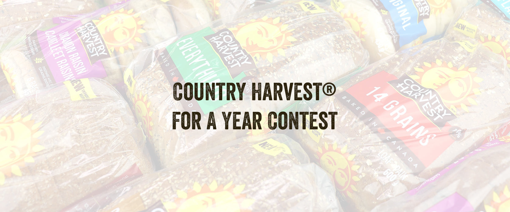 Country Harvest® For A Year Contest