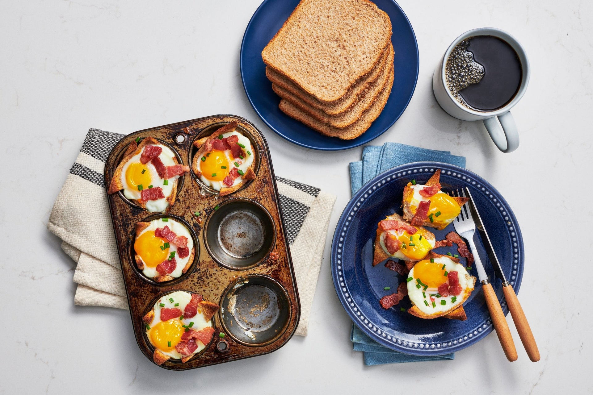 Egg Toast Cups