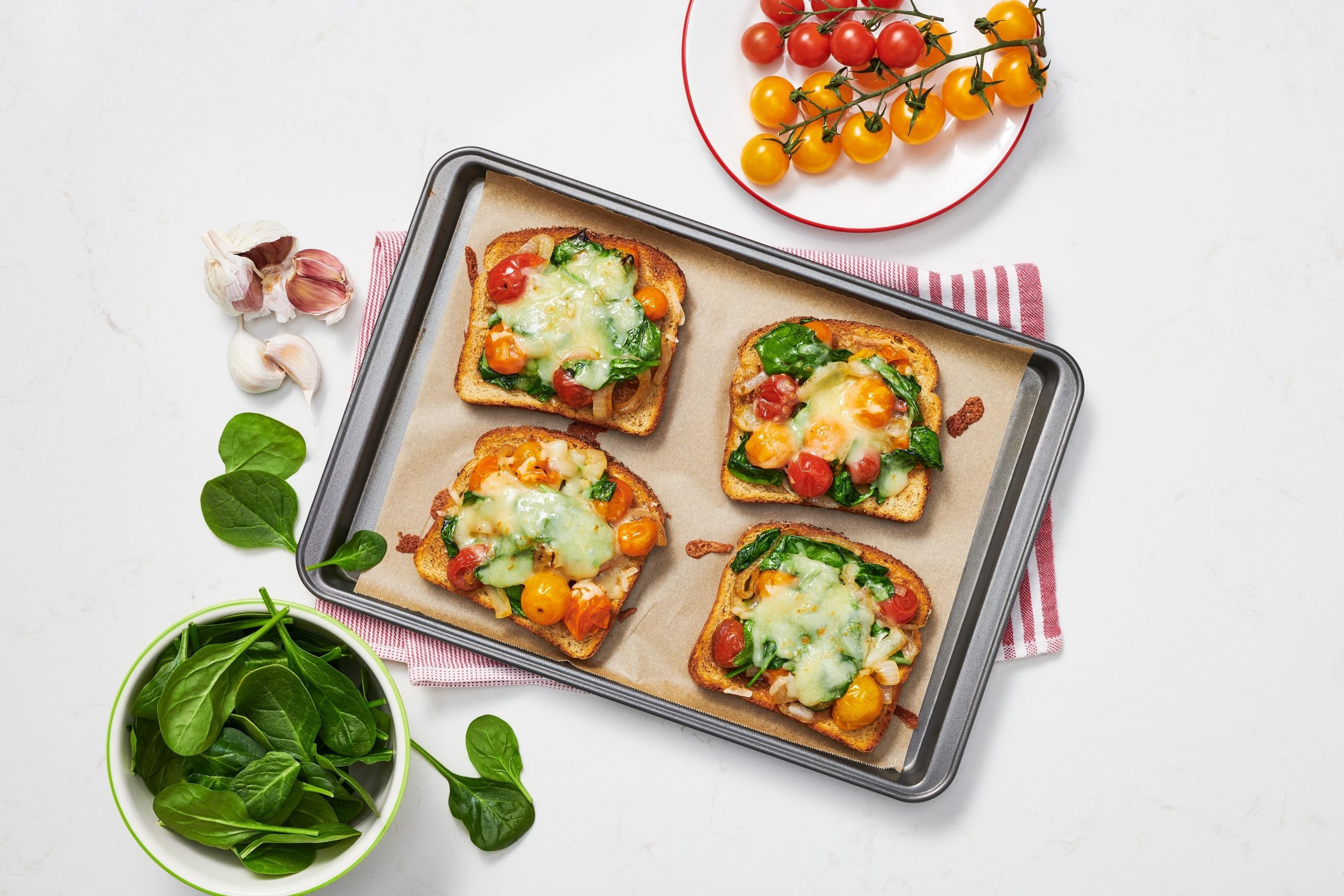 Sautéed Veggie Toast