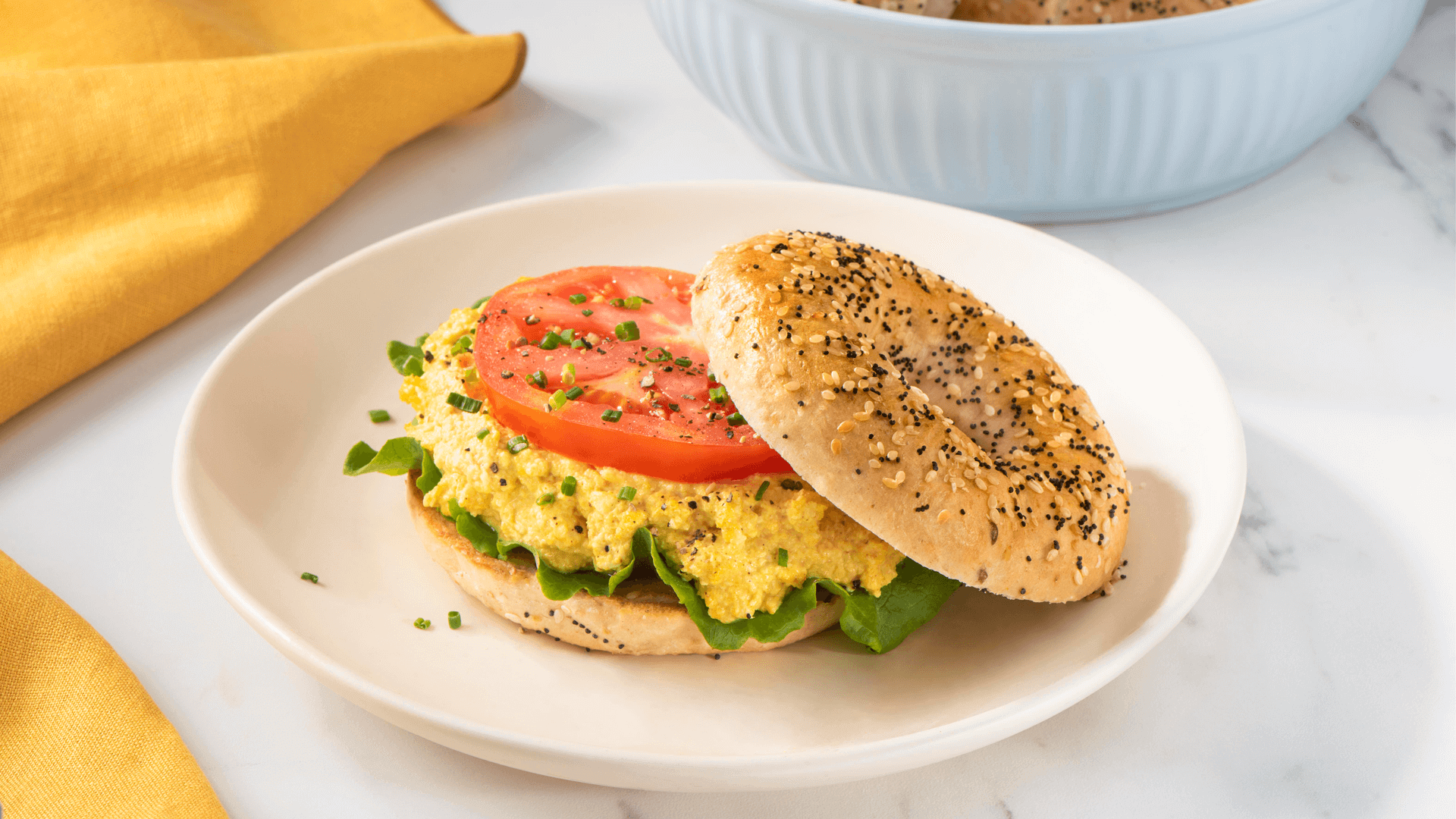 Egg(less) Bagel-wich