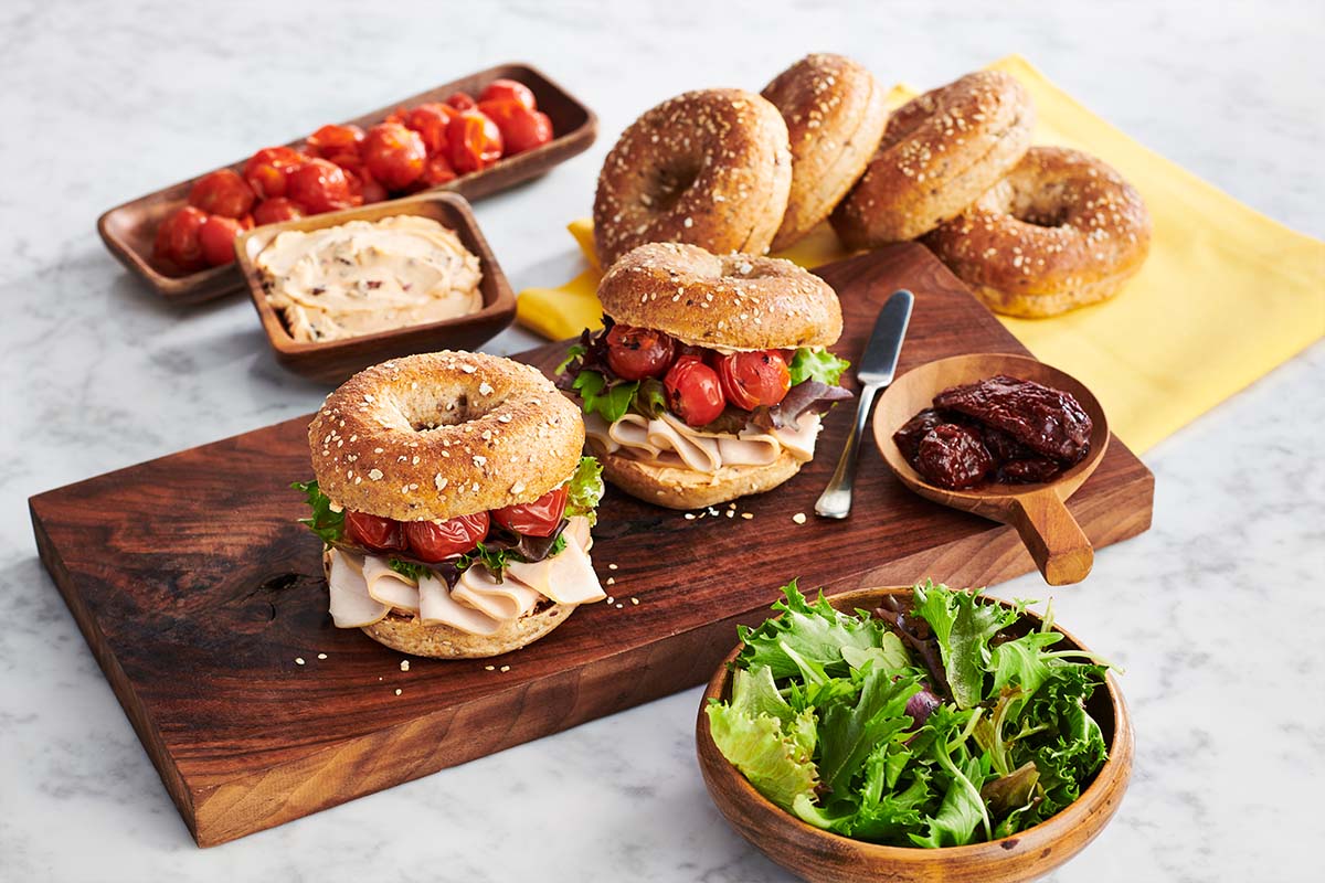 Tomato & Turkey Chipotle Bagel