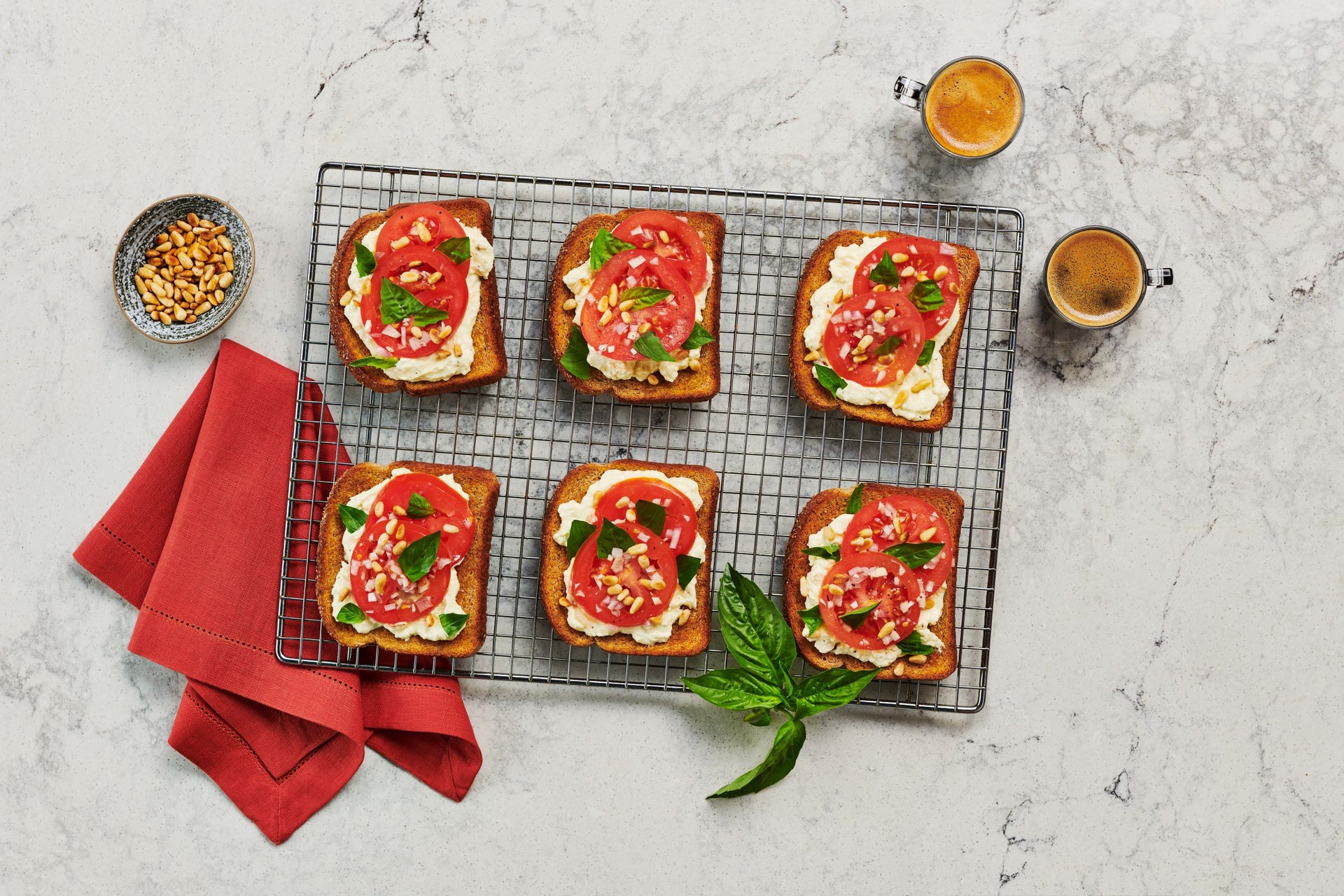 Whipped Feta Cheese Toasty