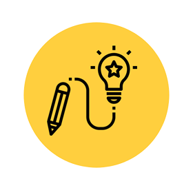 From idea to pencil icon