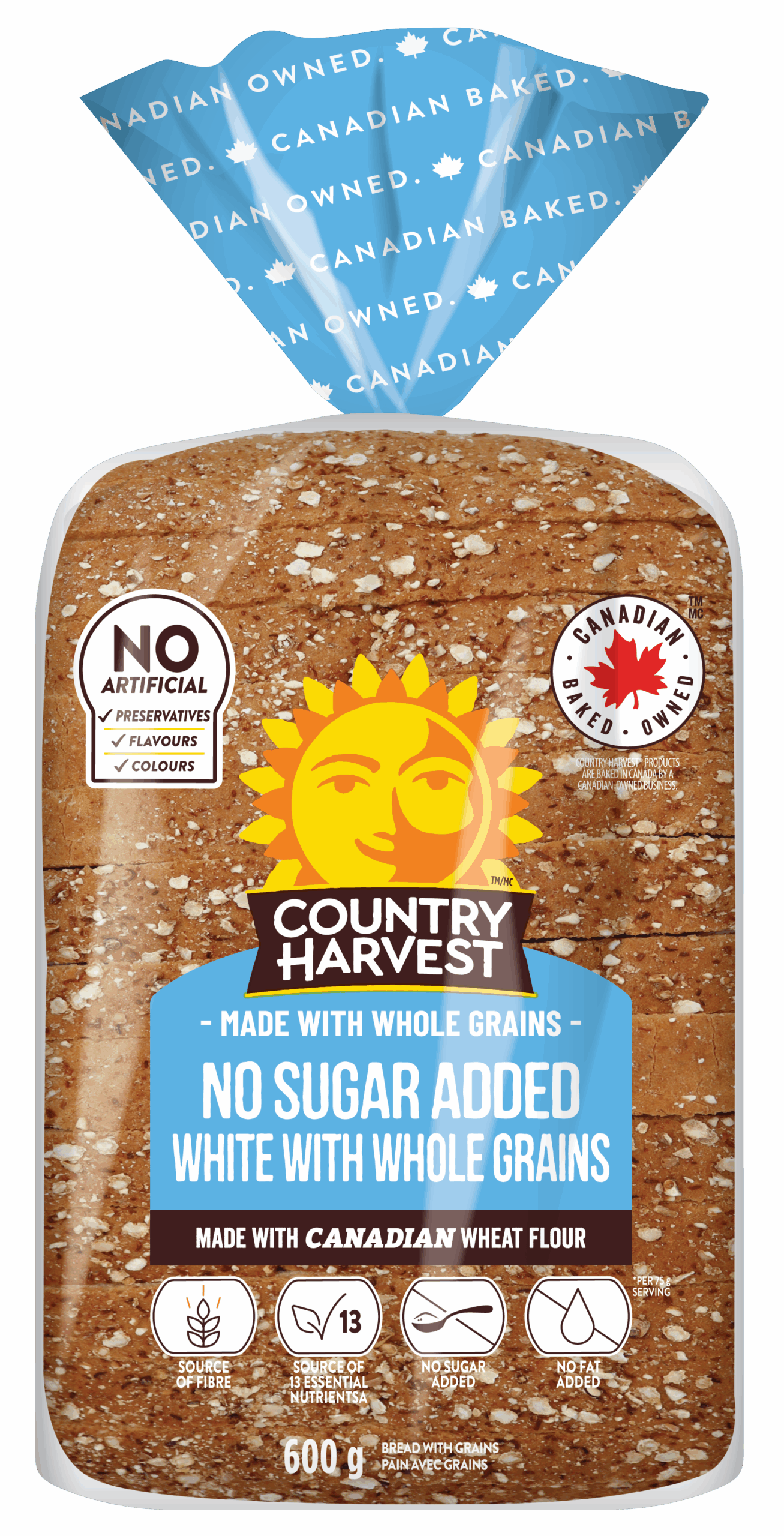 Product: NSA White with Whole Grains